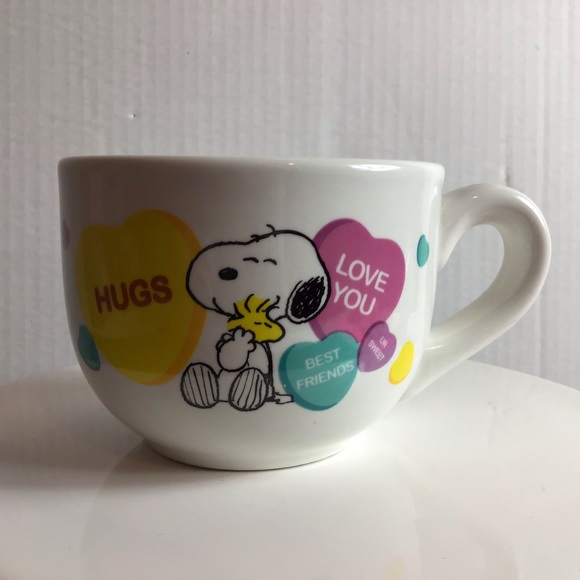 Peanuts Snoopy Valentines Love You Coffee Tea Mug - Picture 1 of 5